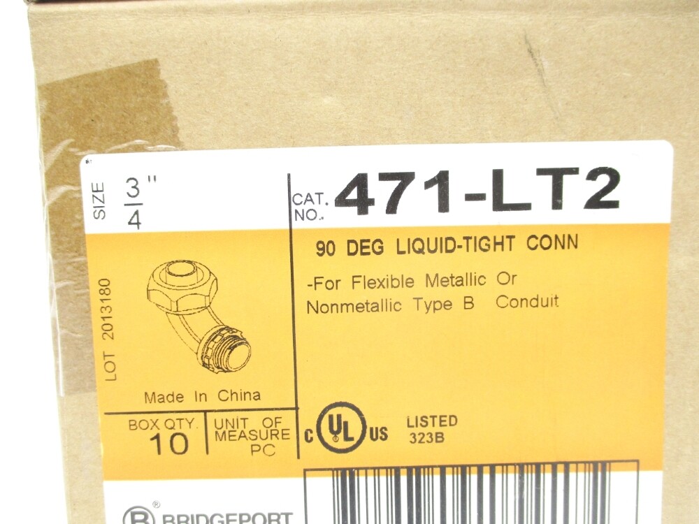 BRIDGEPORT 471-LT2 (PKG OF 10) NSMP