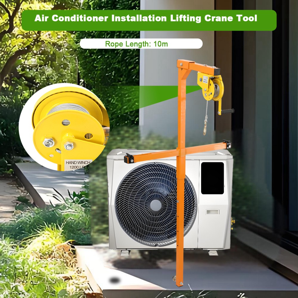 AC Air Conditioner Outside Installation lifting Tool 10M Bracket Crane Tool New