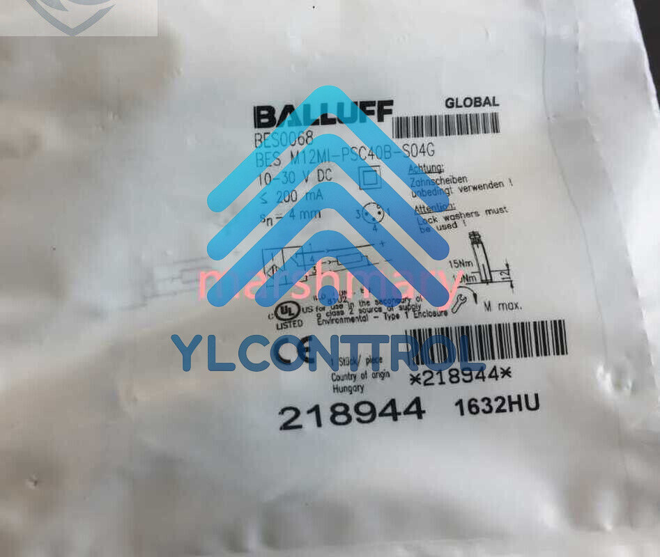New 1PC BALLUFF BES0068 BES M12MI-PSC40B-S04G Inductive Proximity Sensor PNP