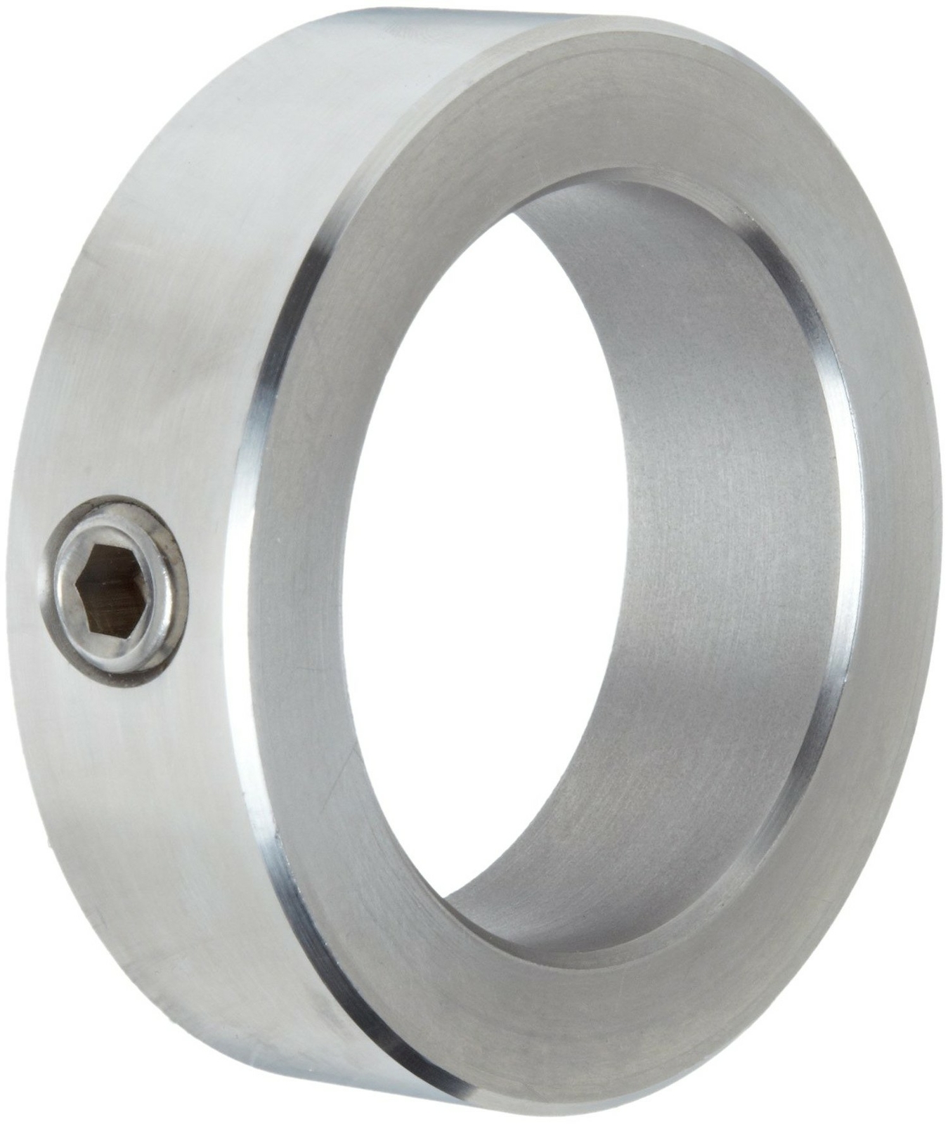 Climax Metal C-212-S T303 Stainless Steel Set Screw Collar, 2-1/8″ Bore Size,…