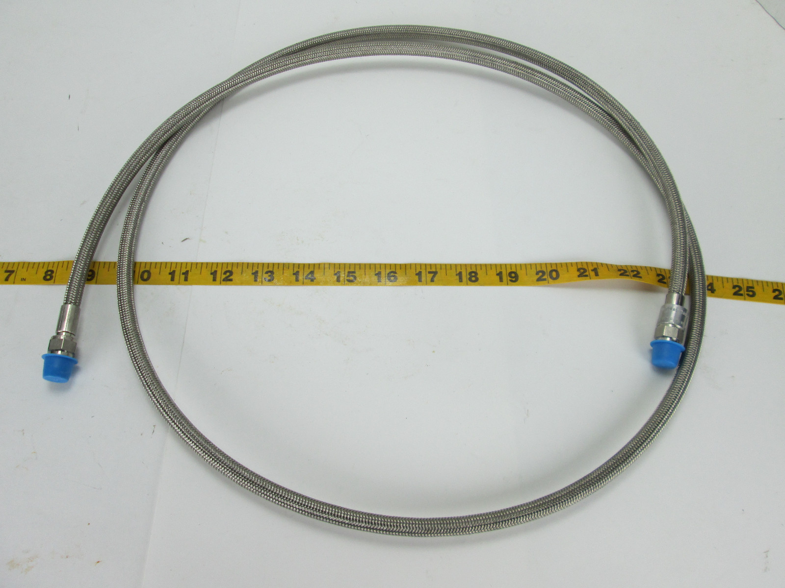 Advanced Spec Gas Hose 72″ Stainless Braid 9/16″ Connections T
