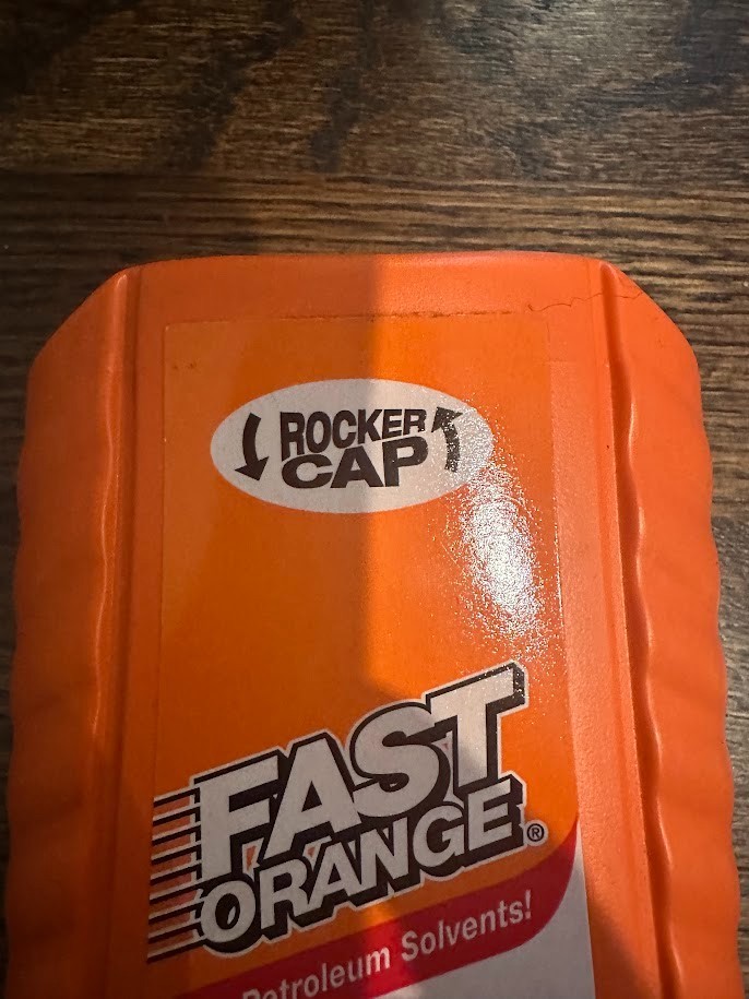 Permatex Fast Orange 15 Ounce Orange Hand Cleaner 25122 Rocker Cap