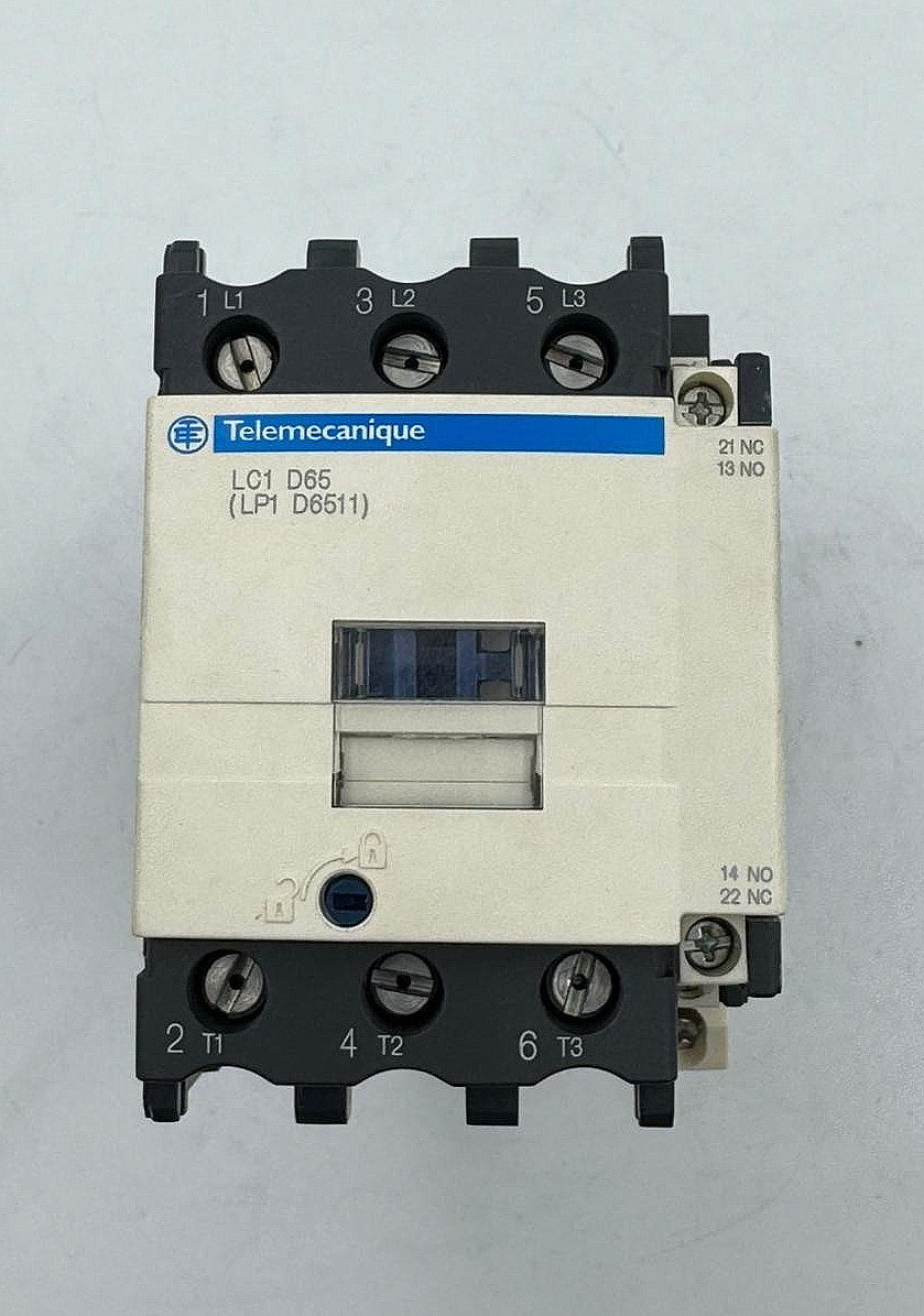 Telemecanique LC1D65BD Contactor | 24V DC Coil | Made in Czech Republic