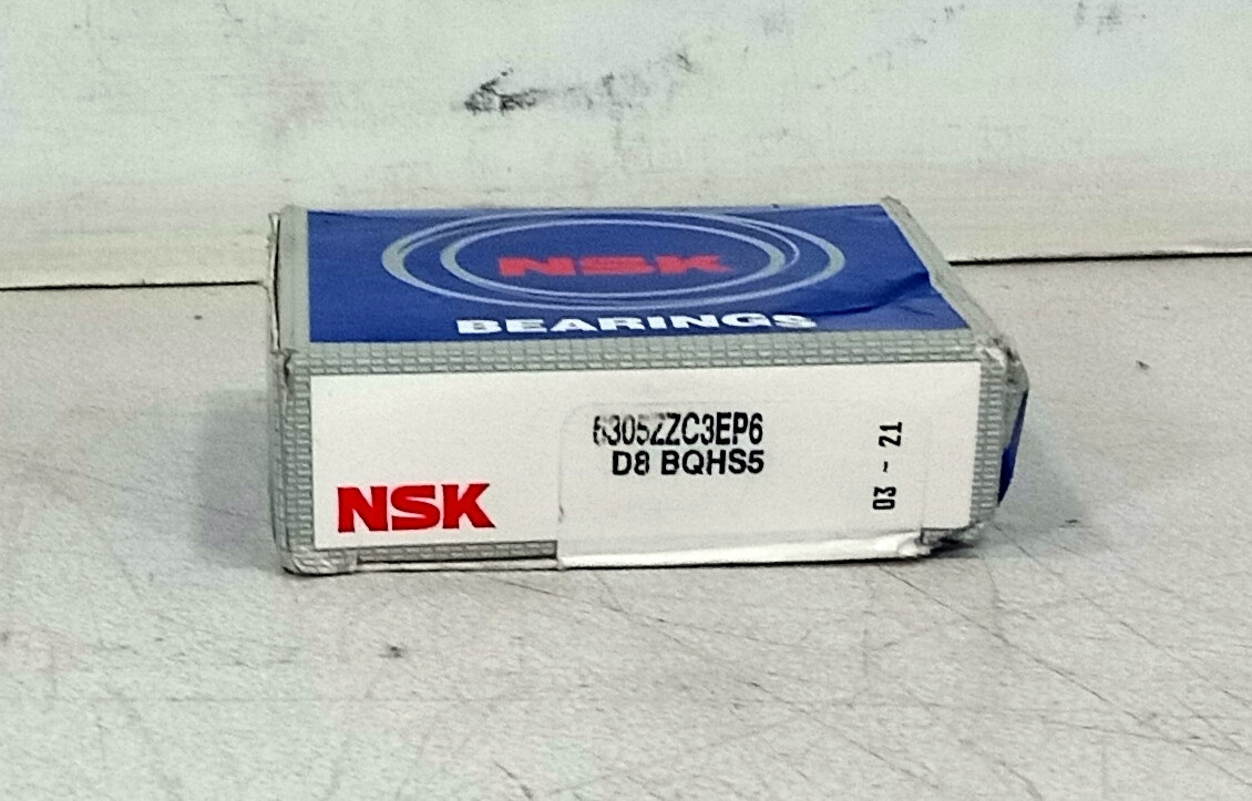 1 NEW NSK 6305ZZC3EP6 RADIAL DEEP GROOVE BALL BEARING NIB ***MAKE OFFER***