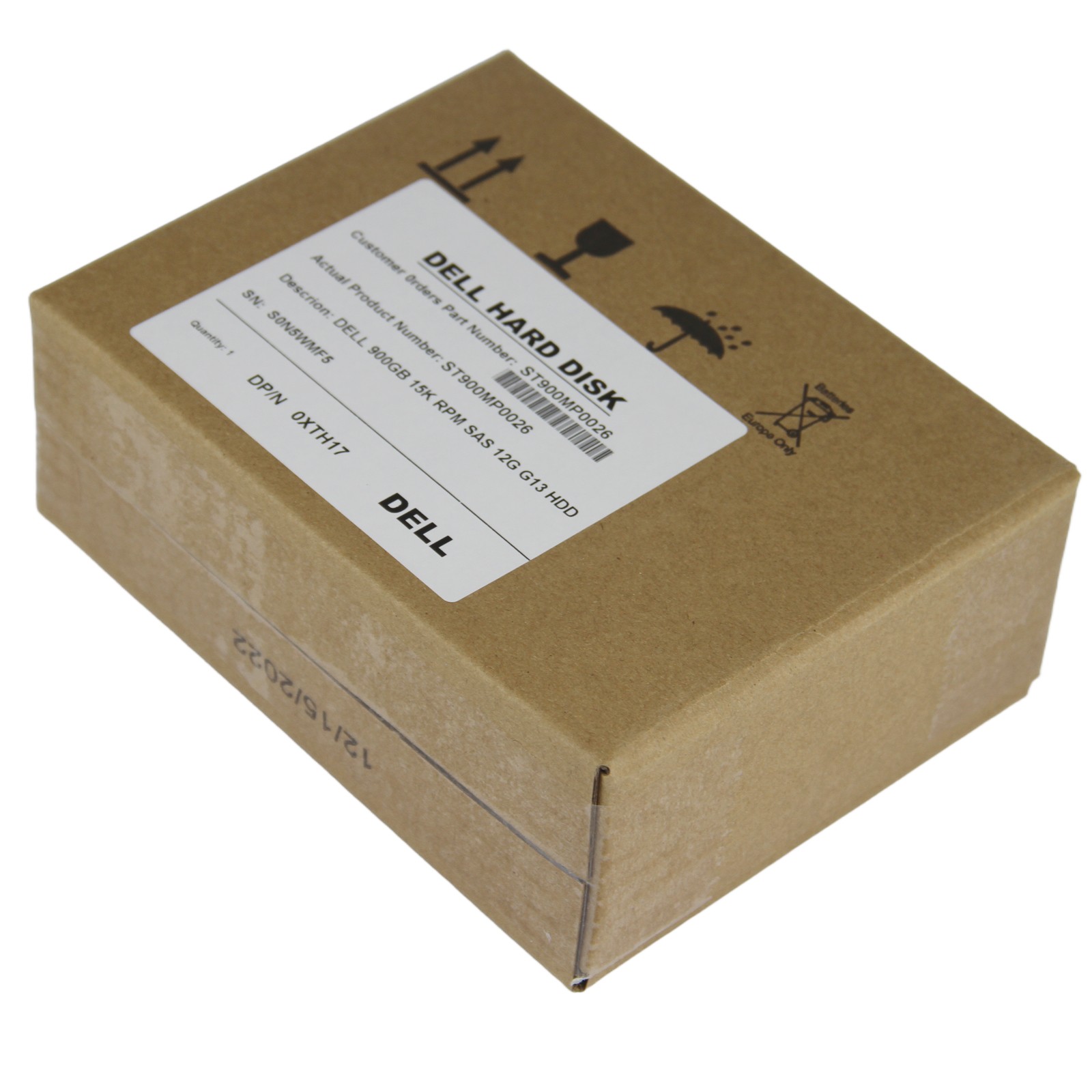 Brand new in box Dell 900GB SAS 10k 2.5″ 6G HDD XTH17 Seagate ST900MP0026