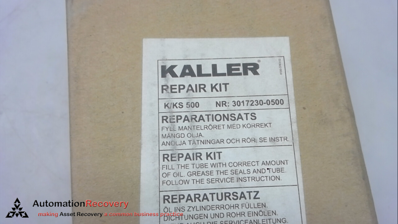 KALLER GAS SPRINGS 3017230-0500 GAS SPRING REPAIR KIT, K/KS 500, NEW #266850