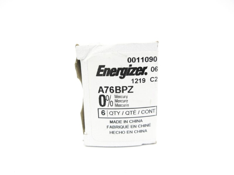 ENERGIZER A76BPZ (PKG OF 6) NSMP