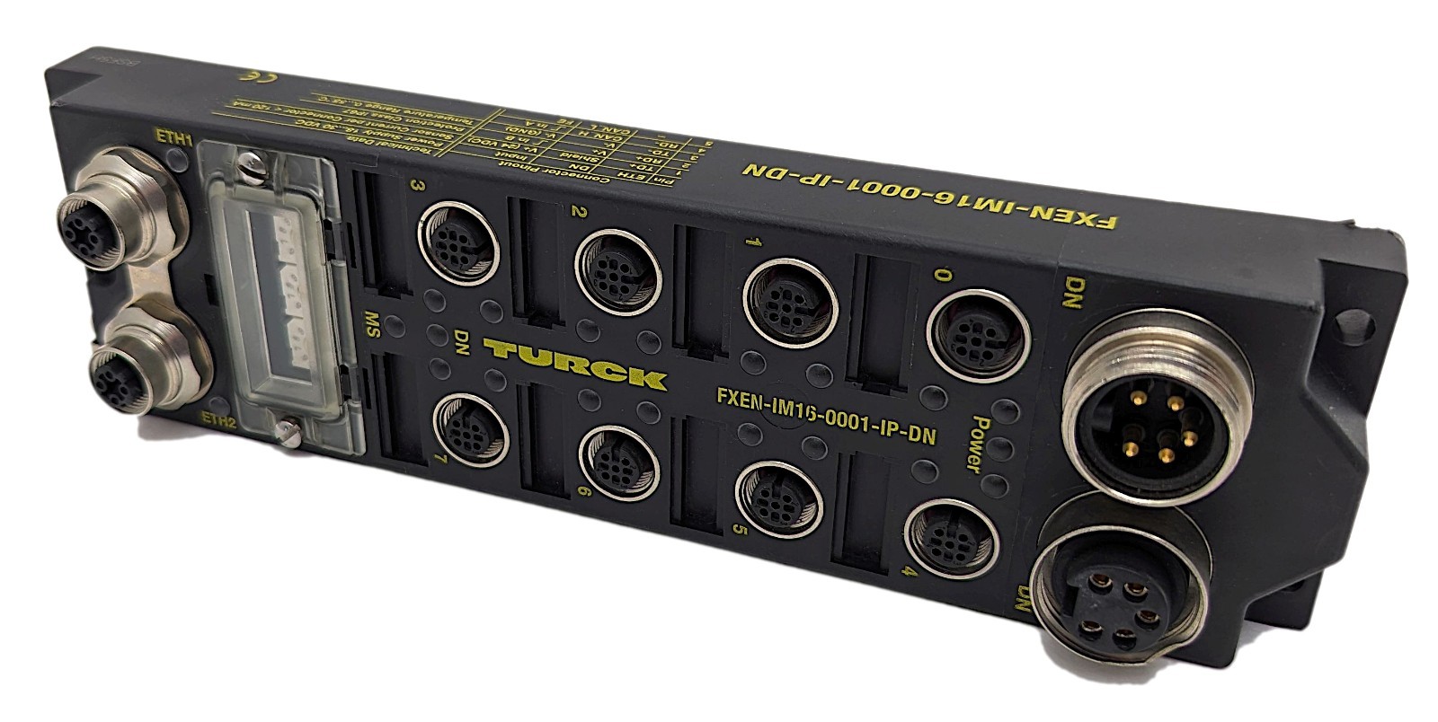 Turck FXEN-IM16-0001-IP-DN Compact Fieldbus I/O Module for Ethernet/IP DeviceNet