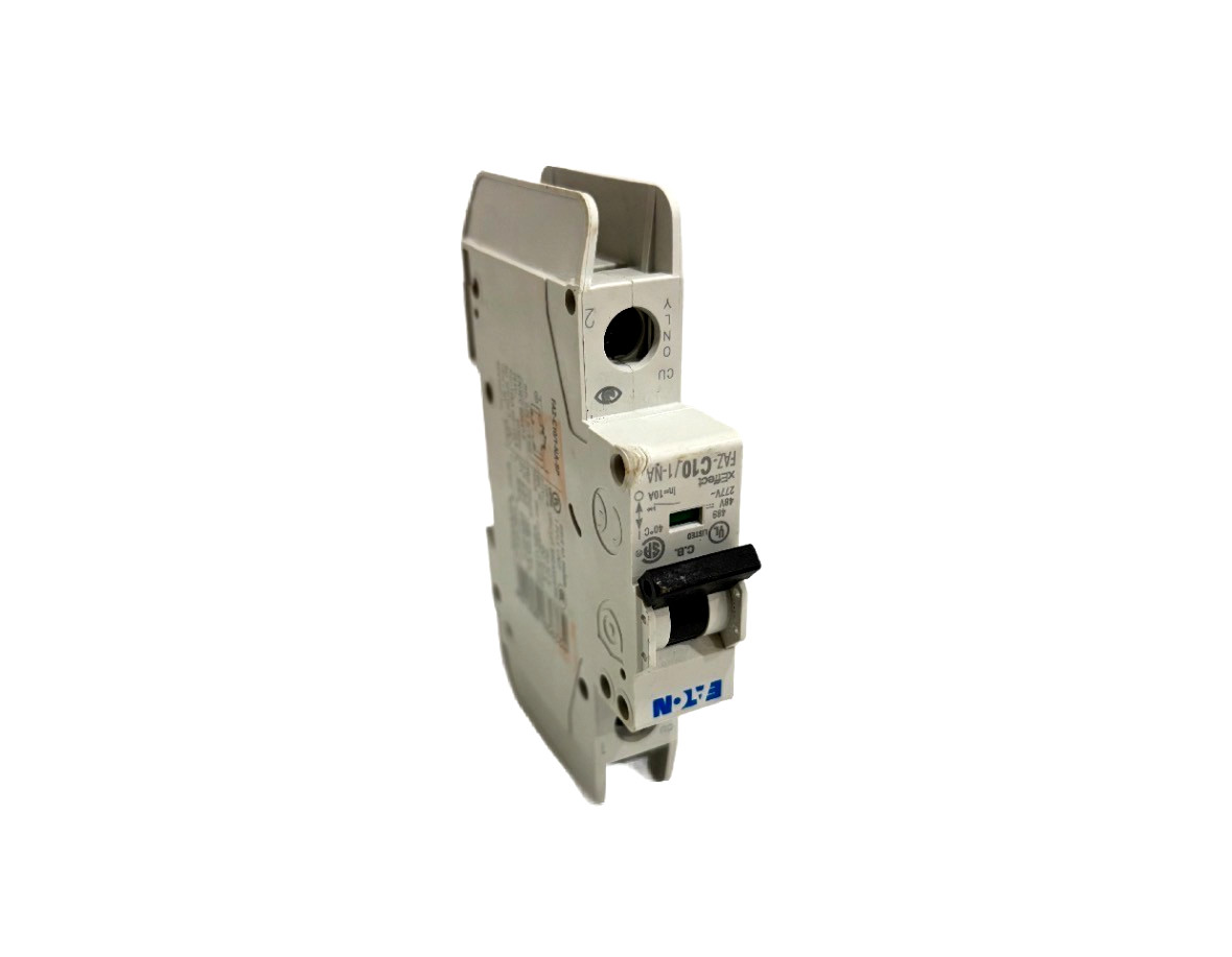 EATON FAZ-C10/1-NA-SP 10A 277V 1POLE CIRCUIT BREAKER