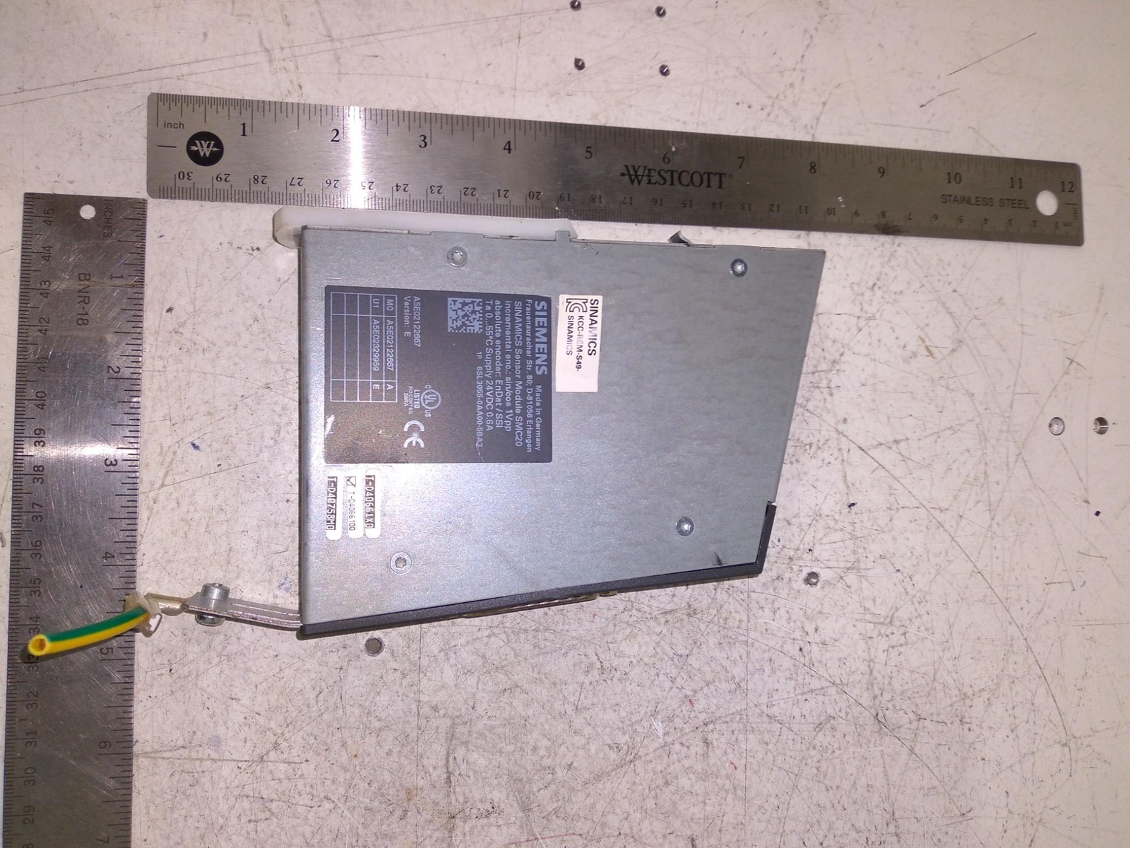 SIEMENS SMC20 6SL3055-0AA00-5BA3 VERSION.3