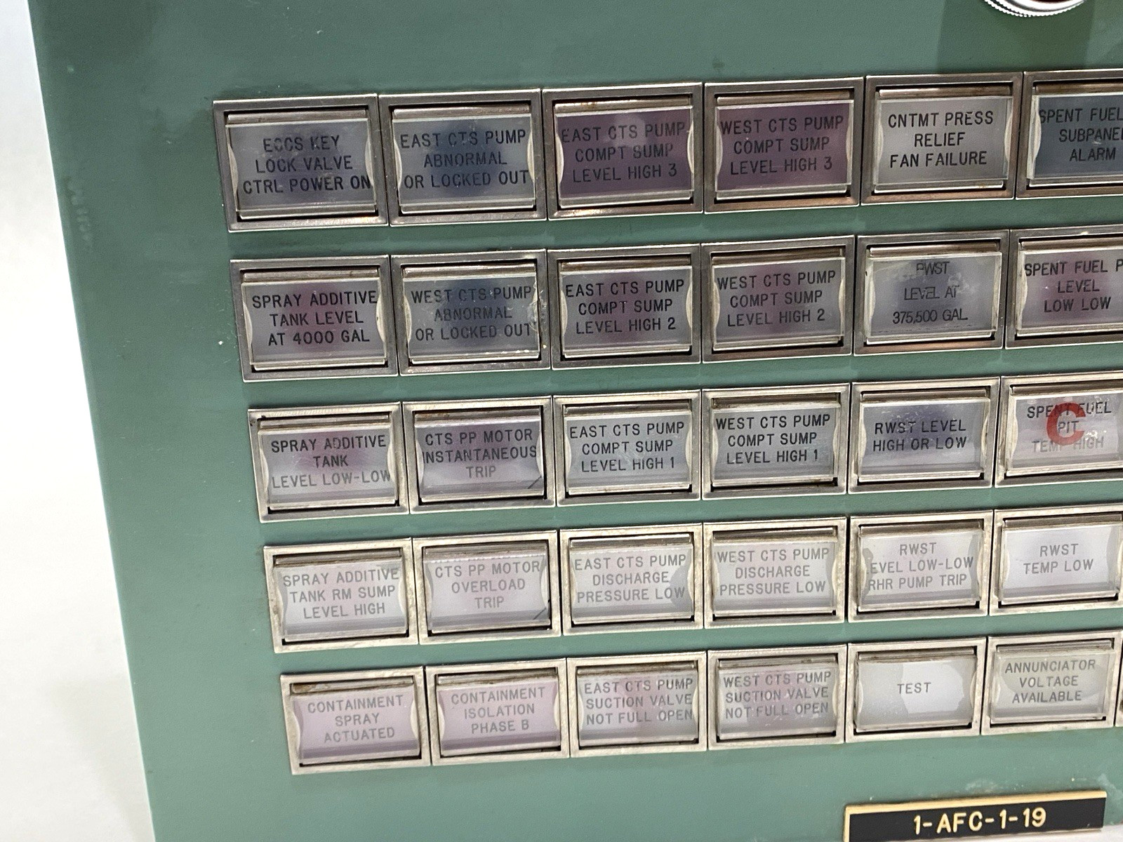 Rochester Instrument Systems 30SP-SPAP CNTMT Spray Annunciator