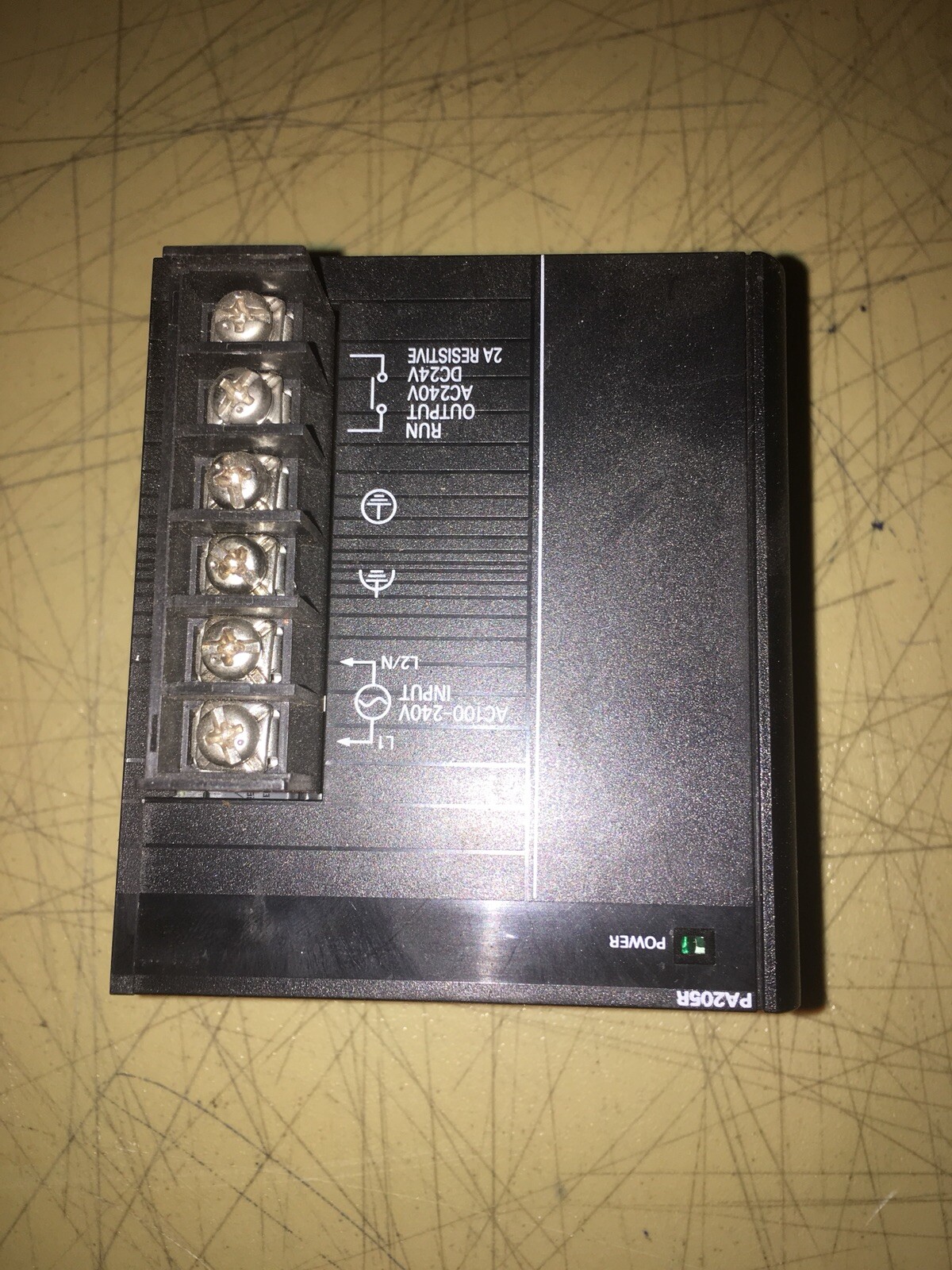 OMRON, CJ1W-PA205R POWER SUPPLY UNITS 100-240v IN, 120vDC/24vDC OUT 2A