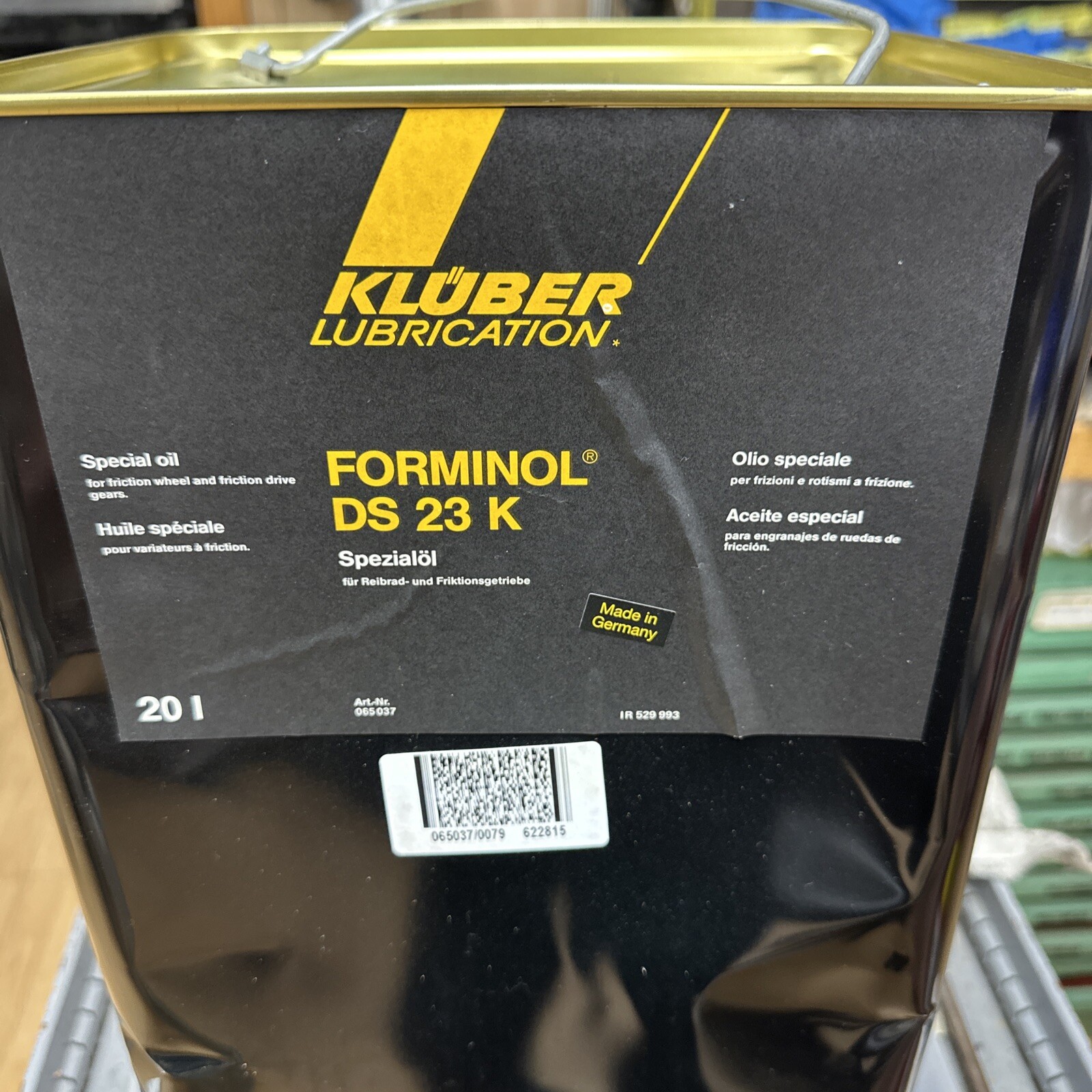 Kluber Lubrication Forminol D 23 k Special Oil **SALE**