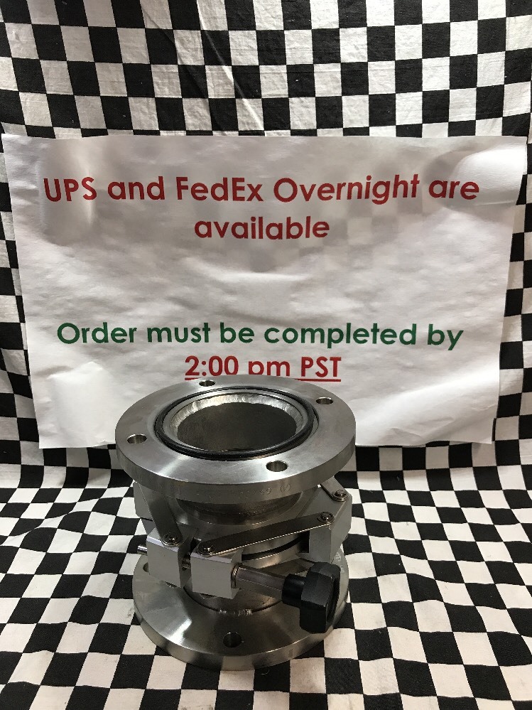 Assy Adapter NW80 x ASA O-ring Grove Flange & Chain Clamp & Centering Ring,