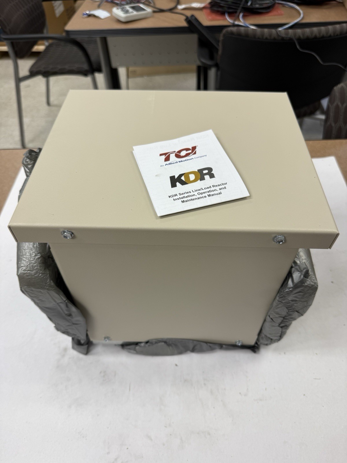 KDRE2HE3R TCI Line reactor 480V, 3PH, 45A, 30HP, 5%, NEMA 3R ENCLOSURE