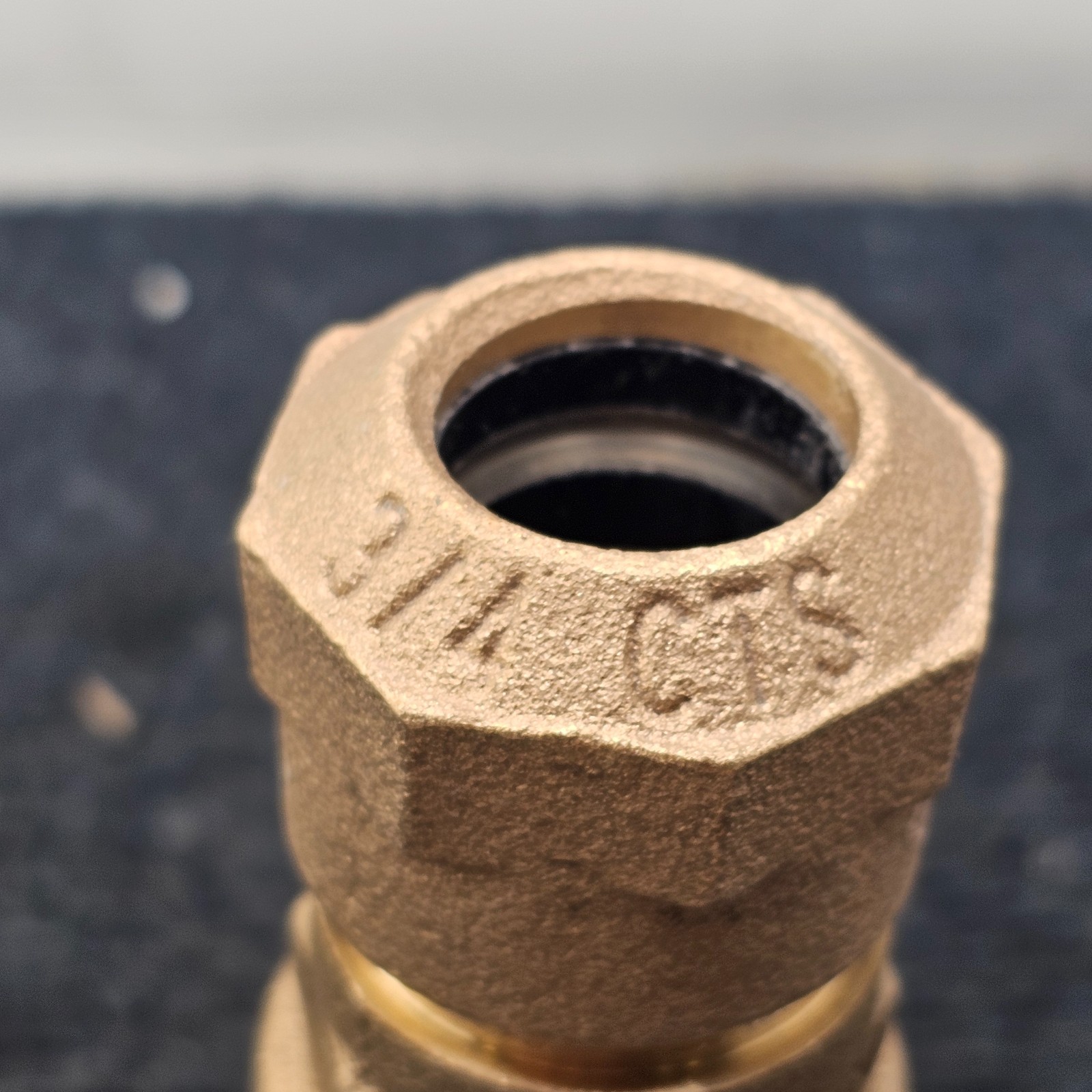 Ford 3/4 NL CTS Stop Brass Ball Valve