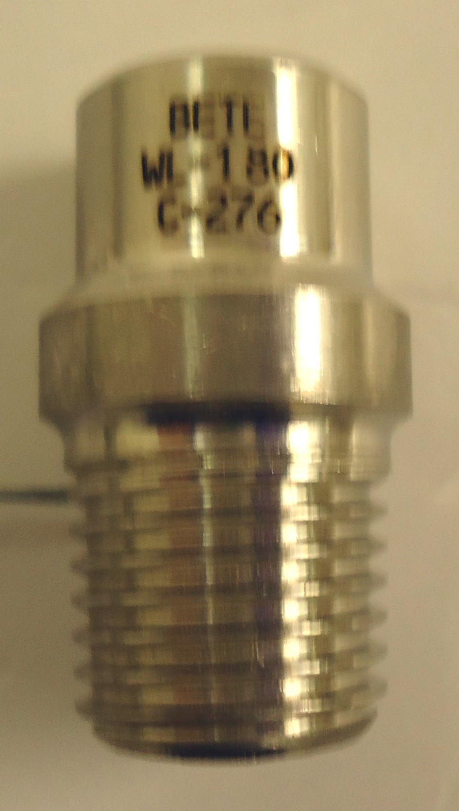 Bete WL-1 80 Whirl Low Flow Full Cone Spray Nozzle 80° Cone 1/4″ Male Pipe Size