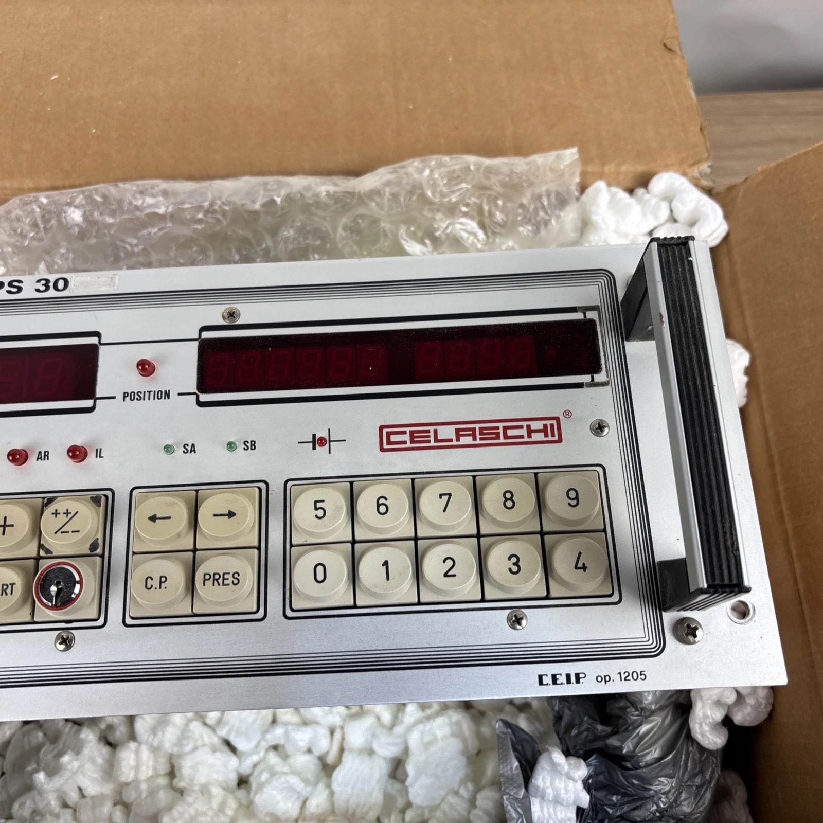 Celaschi Posizionatore PS 30 Machine Control From TSA 240.N Double End Tenoning