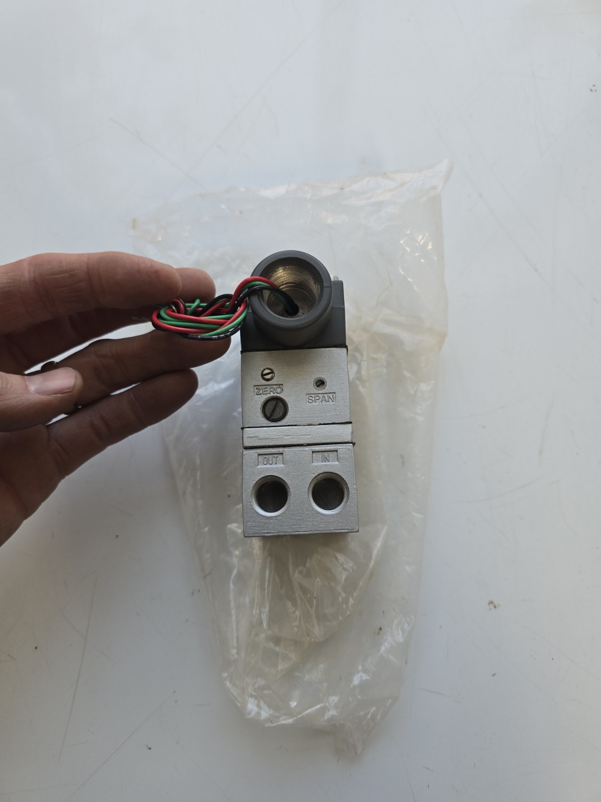 ControlAir Type 550X Electro-Pneumatic Transducer 4-20mA to 3-15 PSIG