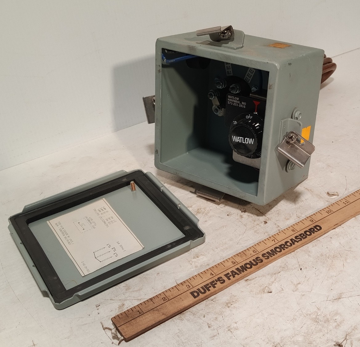 Watlow BHC78C13W-23 Immersion Heater Element 480V 3KW 3 Phase, As Shown