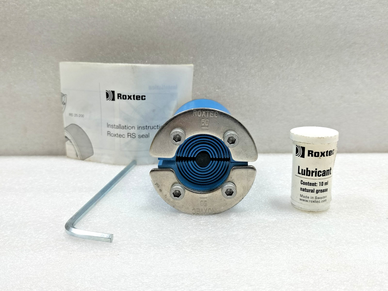 ROXTEC RS50 AISI316 CABLE ROUND ENTRY SEAL RS00100501023 FOR CABLES 8-30 mm