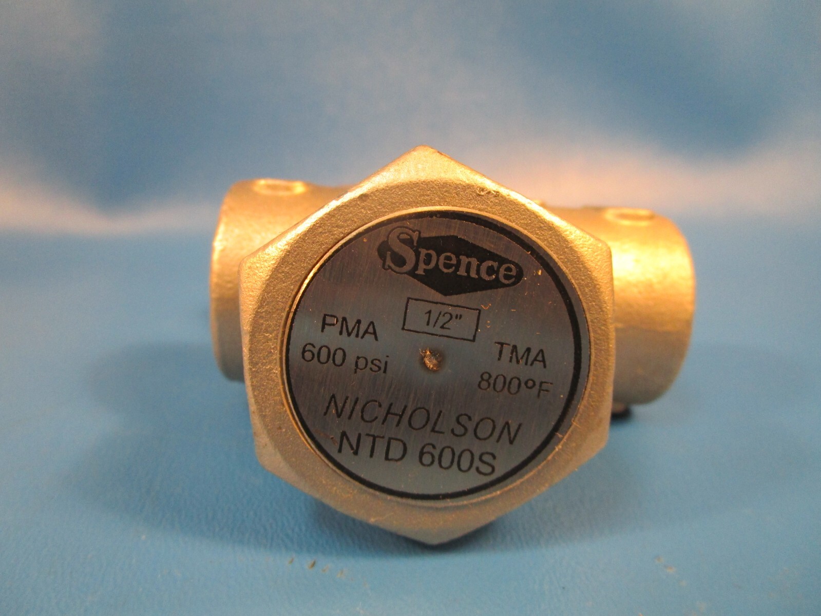 SPENCE NICHOLSON NTD600-N1C9S, 1/2″ THERMODYNAMIC TRAP, 600 PSI MAX, NTD 600S