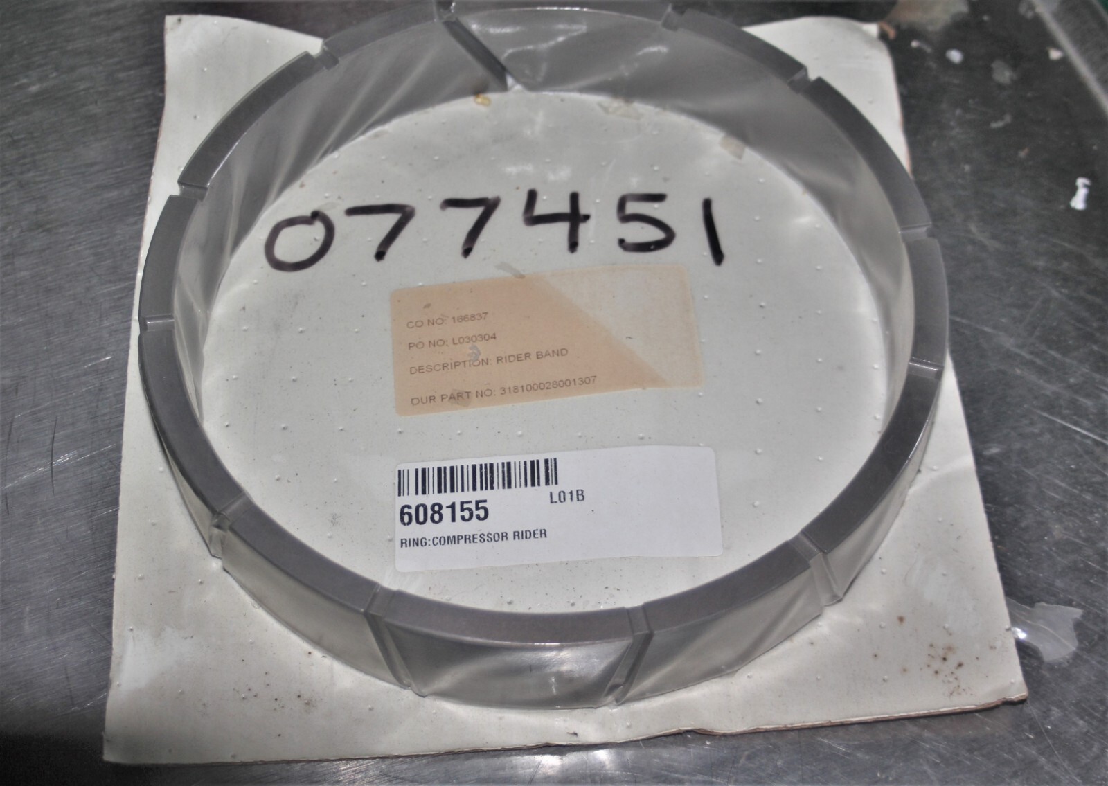 Compressor Rider Ring 077451 608155