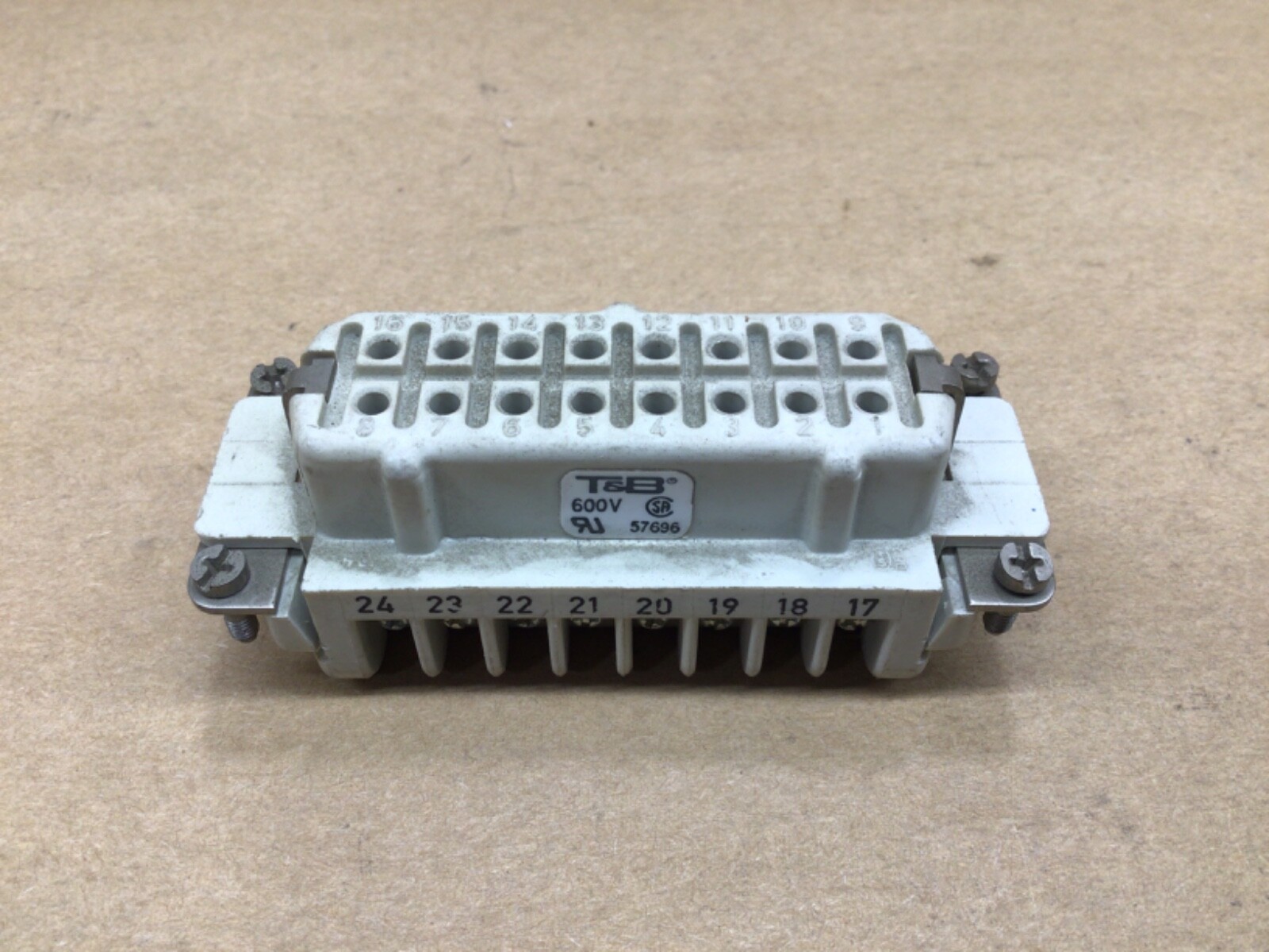 T&B 57696 DD2 2U Connector Thomas & Betts #4095K23IAC