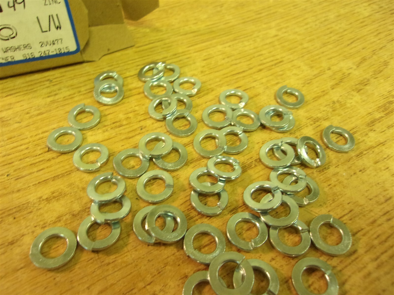NEW USS Flat Washers 1/4 E16 247-1015, Lot of 100 *FREE SHIPPING*