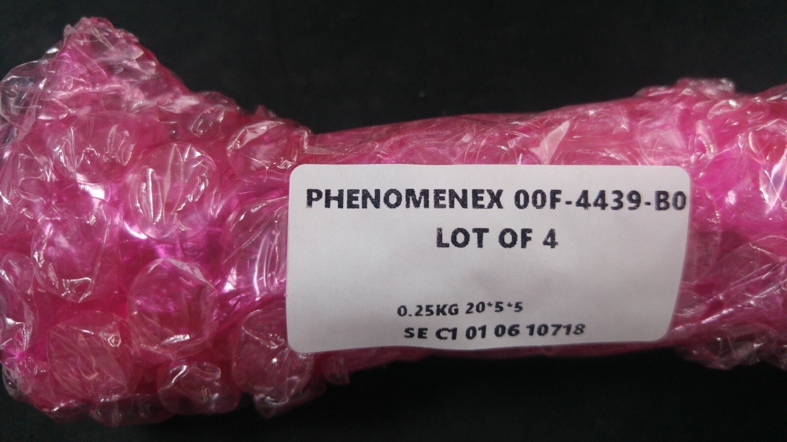 PHENOMENEX GEMINI 3 um C18 110 A, P/N: 00F-4439-B0, LOT OF 4