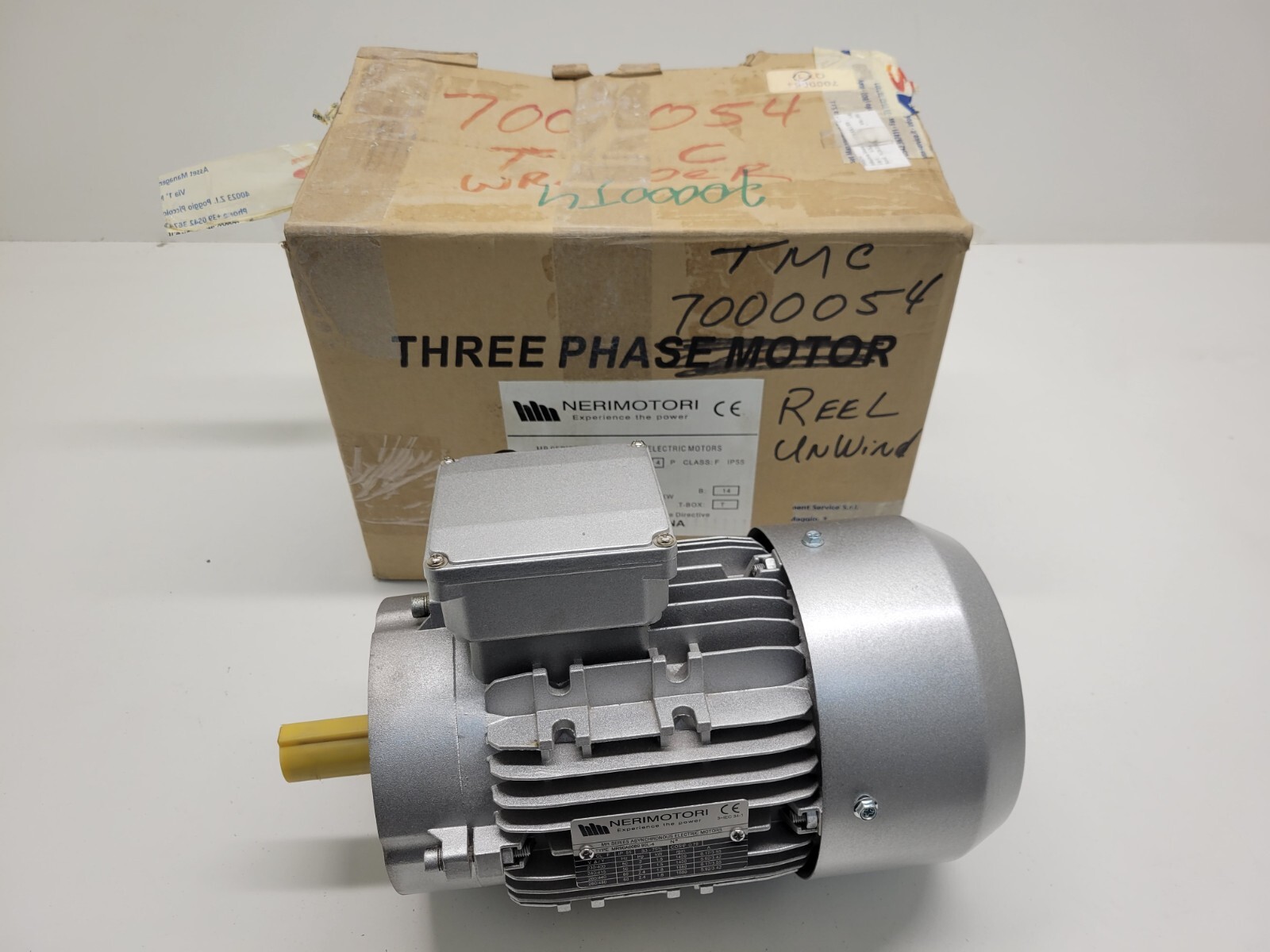 NEW OLD STOCK! NERI-MOTORI 1.5/1.8kW 2/2.4HP MOTOR MR90A0089-90L-4