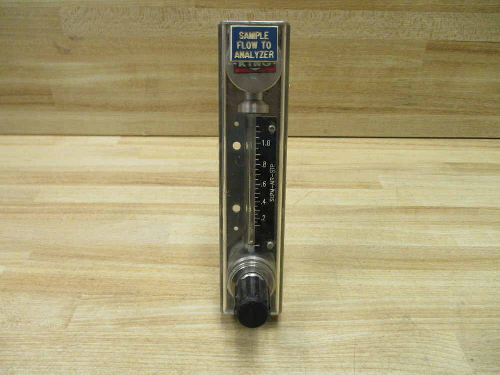 King Instrument 74C108G061323810 Flow Meter W/ Fitting
