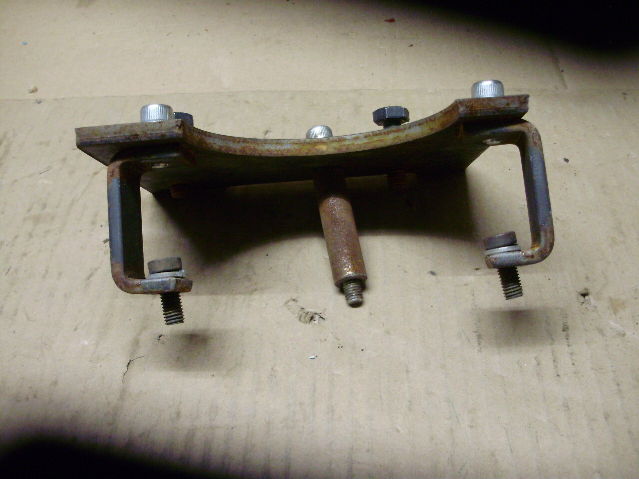 Bracket, FT Face Frame Mounting Flange Adaptor, Fits Hanning Electric Motor