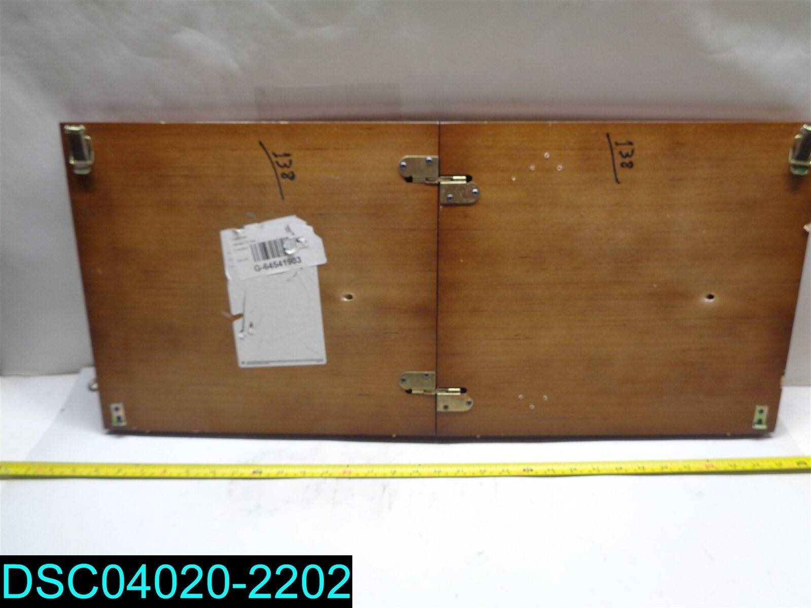 15-3/4″ X 14″ X 2″ TABLE LEAF INSERT HAS CHIPS AND SOME SCRATCHES