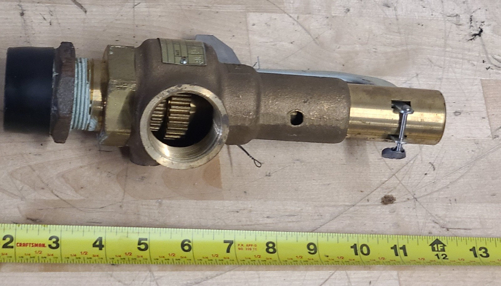 APOLLO CONBRACO 19-MFFL-60 SAFETY RELIEF VALVE 1-1/4″ 60 PSIG