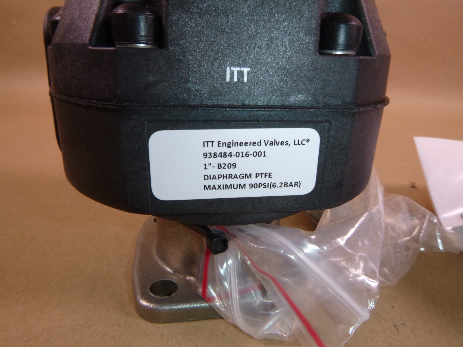 1″ ITT Pneumatic Actuator 90psi B209 Part Number 1-N-PN-B209