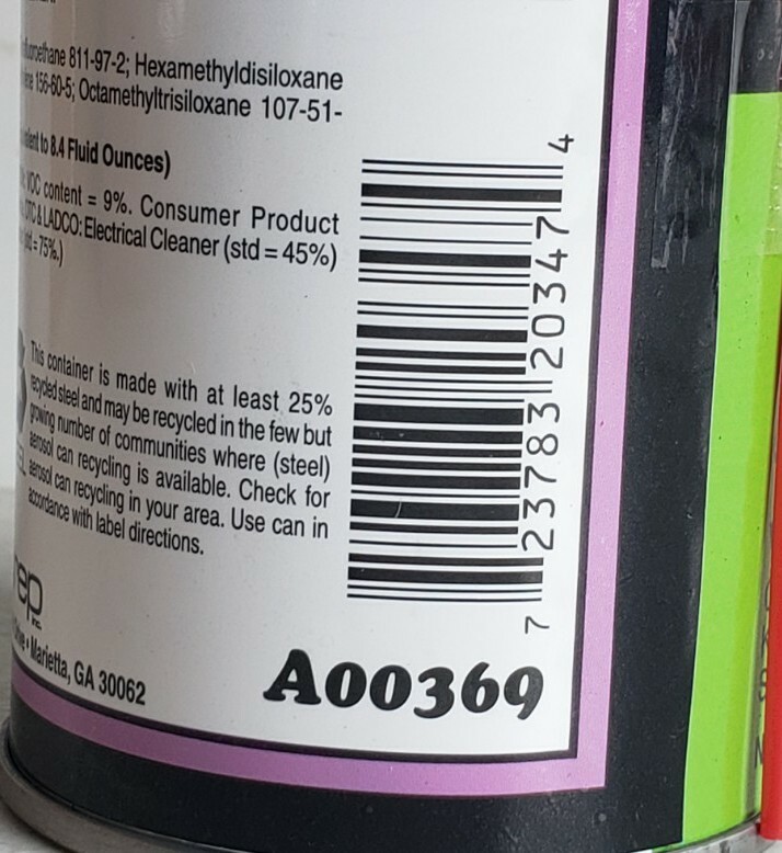 2 MISTY A00369 Contact & Circuit Board Cleaner IV Spray Aerosol Can 10oz