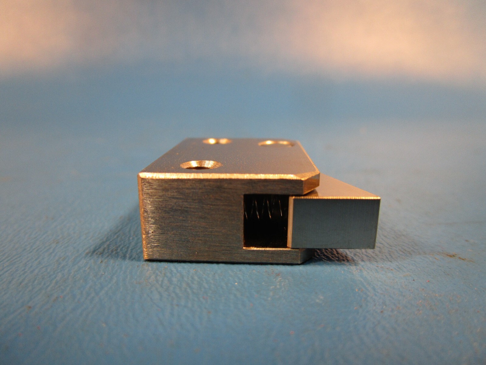 MISUMI ATBM7SA-S-TP Feed Finger, Straight Type, Electroless Nickel Plating
