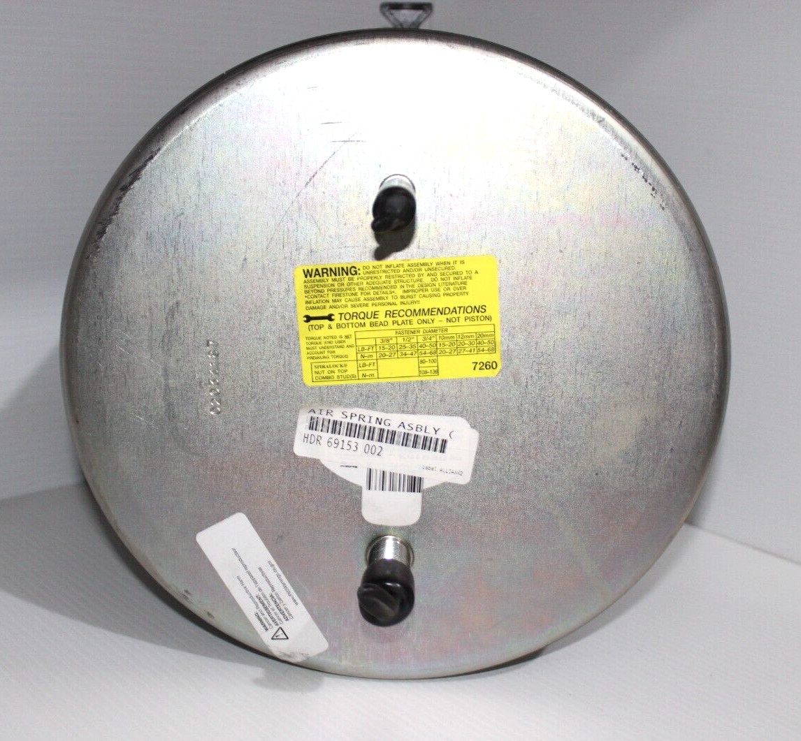⭐NEW⭐ HENDRICKSON 069153-002 Airide Suspension Air Spring Bag BELLOWS AIRSPRING