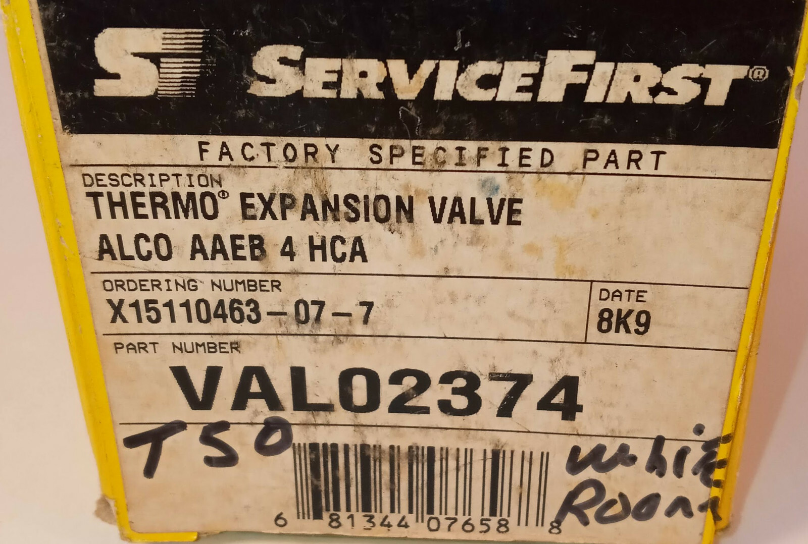 1 NEW ALCO VAL02374 AAEB 4 HCA THREMO EXPANSION VALVE NIB ***MAKE OFFER***