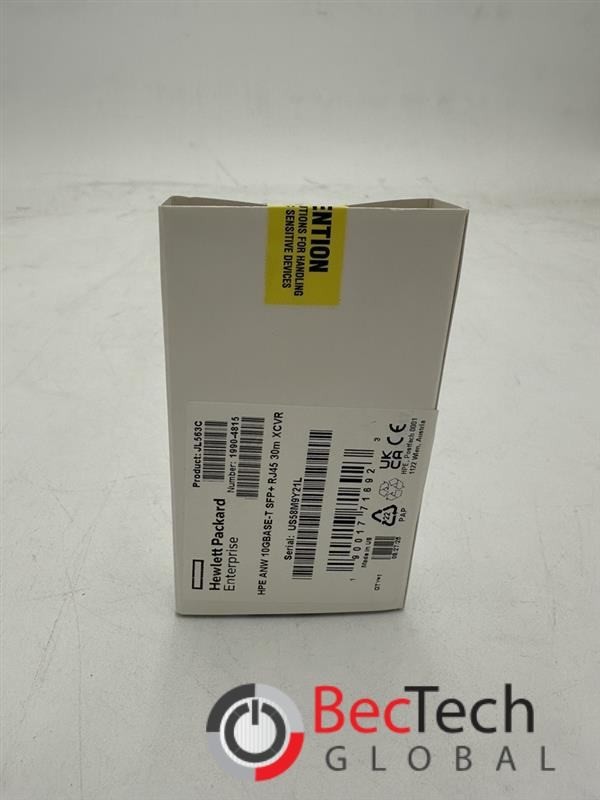1PC NEW HPE Aruba JL563C HPE ANW 10GBASE-T SFP+ RJ45 30m XCVR Transceiver Module