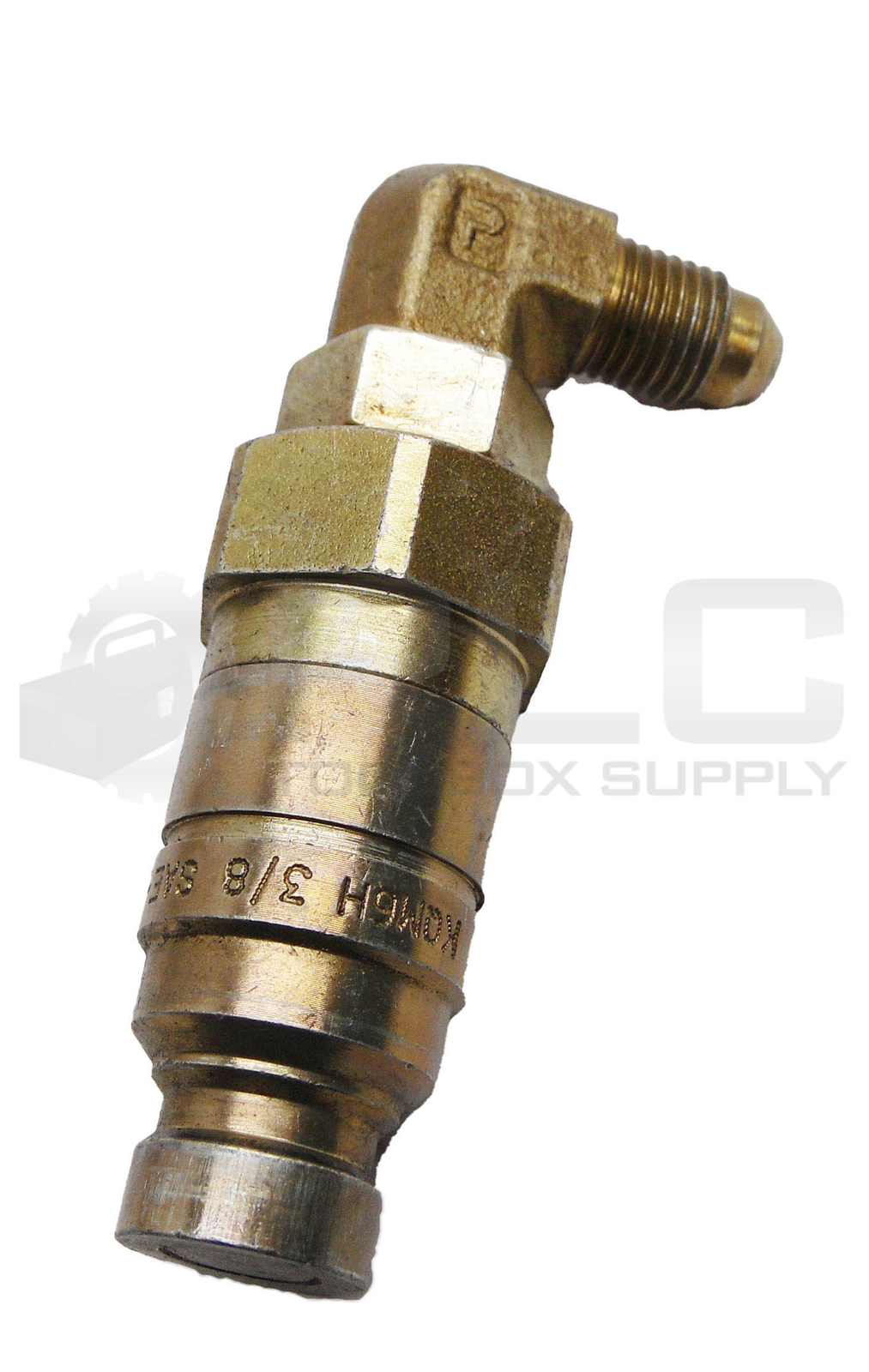 LOT OF 3 KQM6H FLAT FACE COUPLER 3/8″ SAE-B06