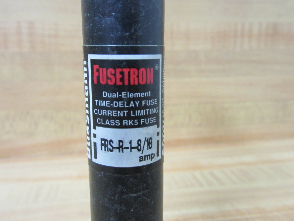 Fusetron FRS-R-1-8/10 Bussmann Fuse FRSR1810 (Pack of 7)