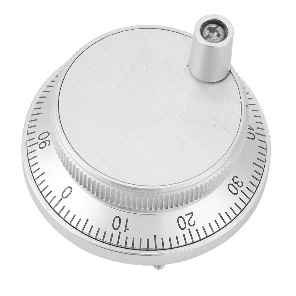 2PCS 60mm Manual Pulse Generator 4 Terminal Handwheel For CNC Milling Machines