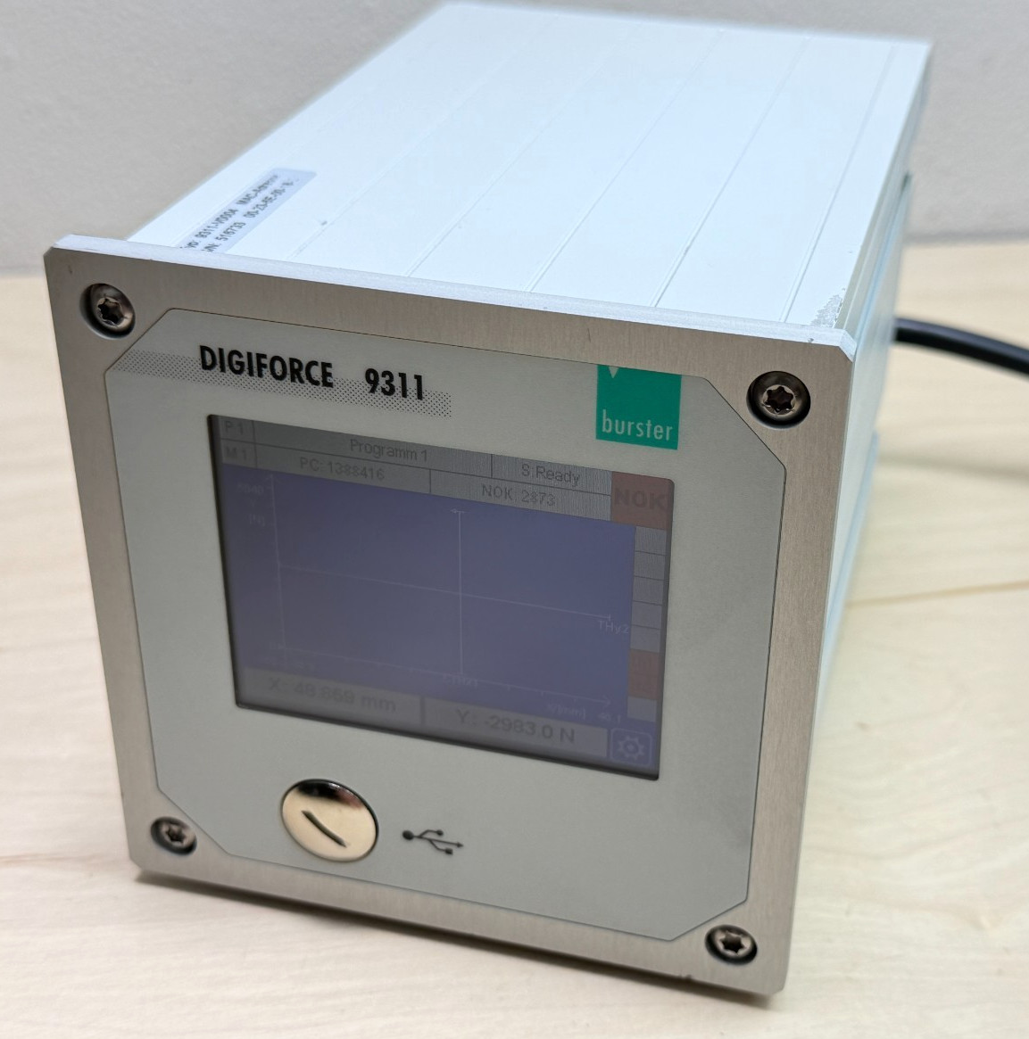 Burster Digiforce 9311-V0004 Force Displacement Controller