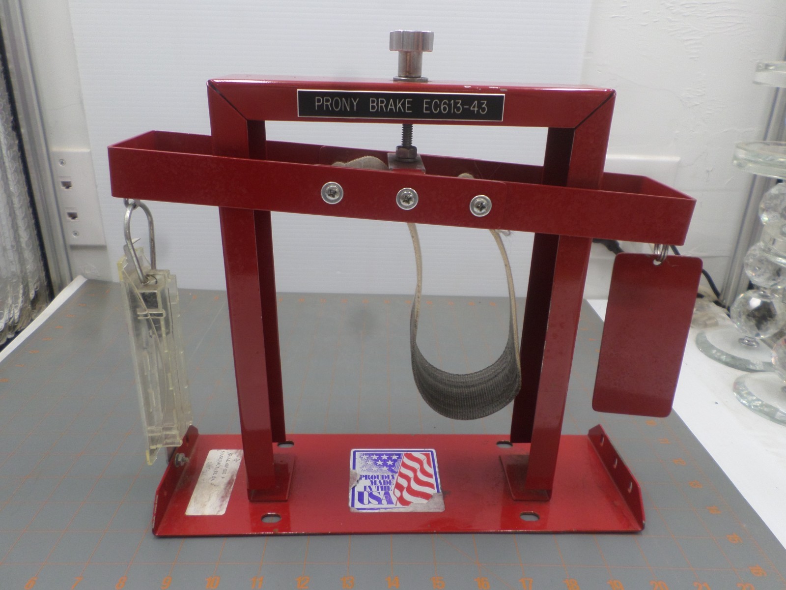 Prony Brake Laboratory Instrument Model EC613-43
