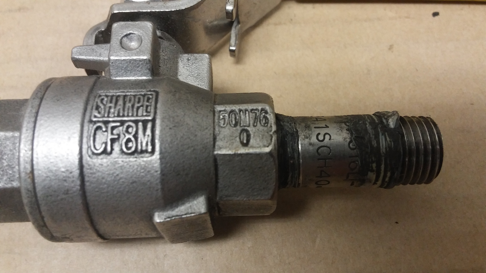 SHARPE Series 50M76 CF8M 1/4″ 1000 CWP 2 Piece Ball Valve