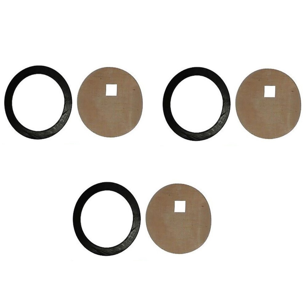 (3) Fits Ford 9N 2N 8N NAA Tractor Fuel Sediment Bowl Screen/Gasket 2N9161 & NAA