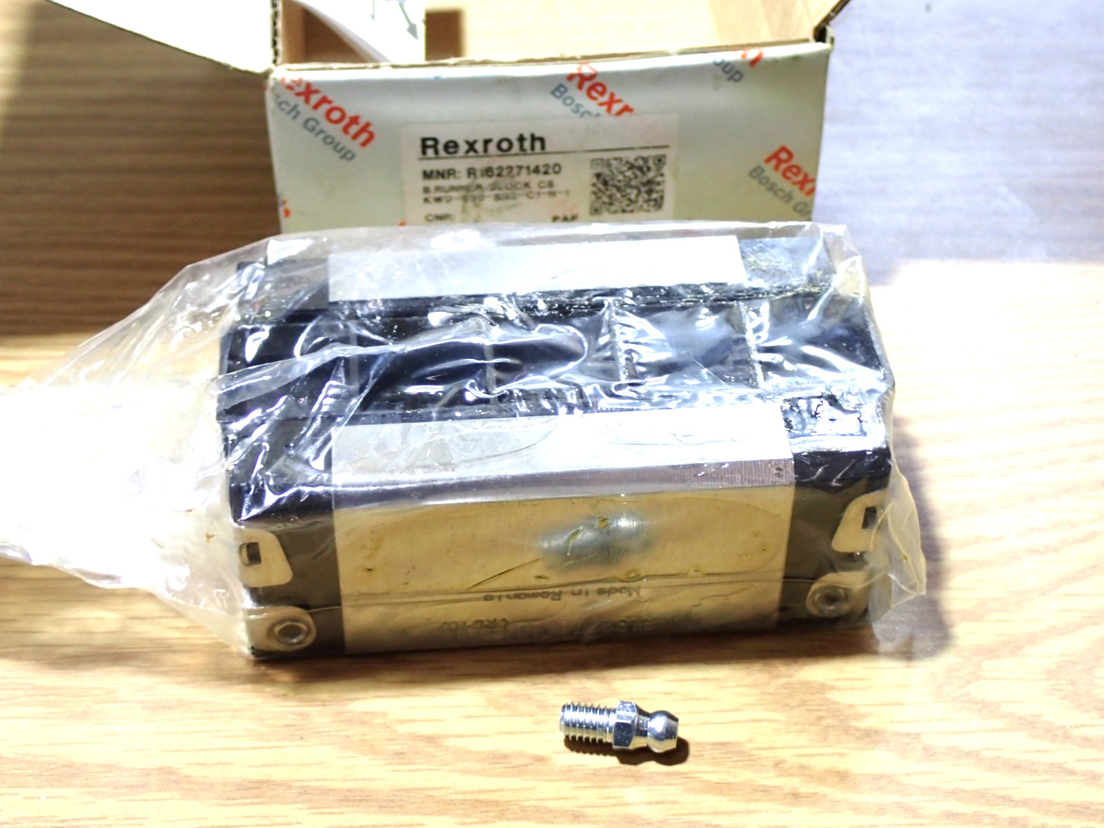REXROTH BALL TRUCK CARBON STEEL KWD-030-SNS-C1-N-1 R162271420 NEW