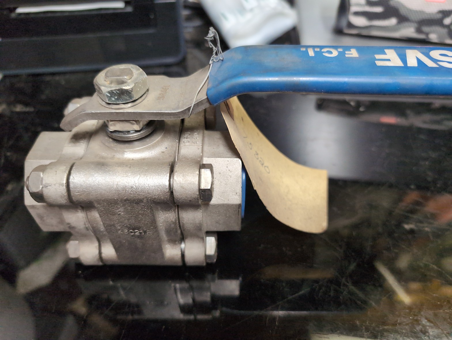 SVF Flow Controls R6 6666RV 1-1/2in Class 1500 CF8M Ball Valve NOS